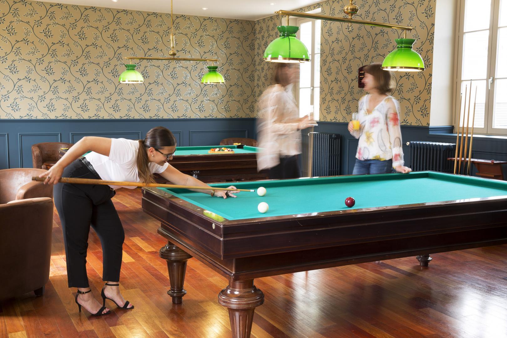 Campus BNP Paribas - Loisirs & detente - La salle de billard